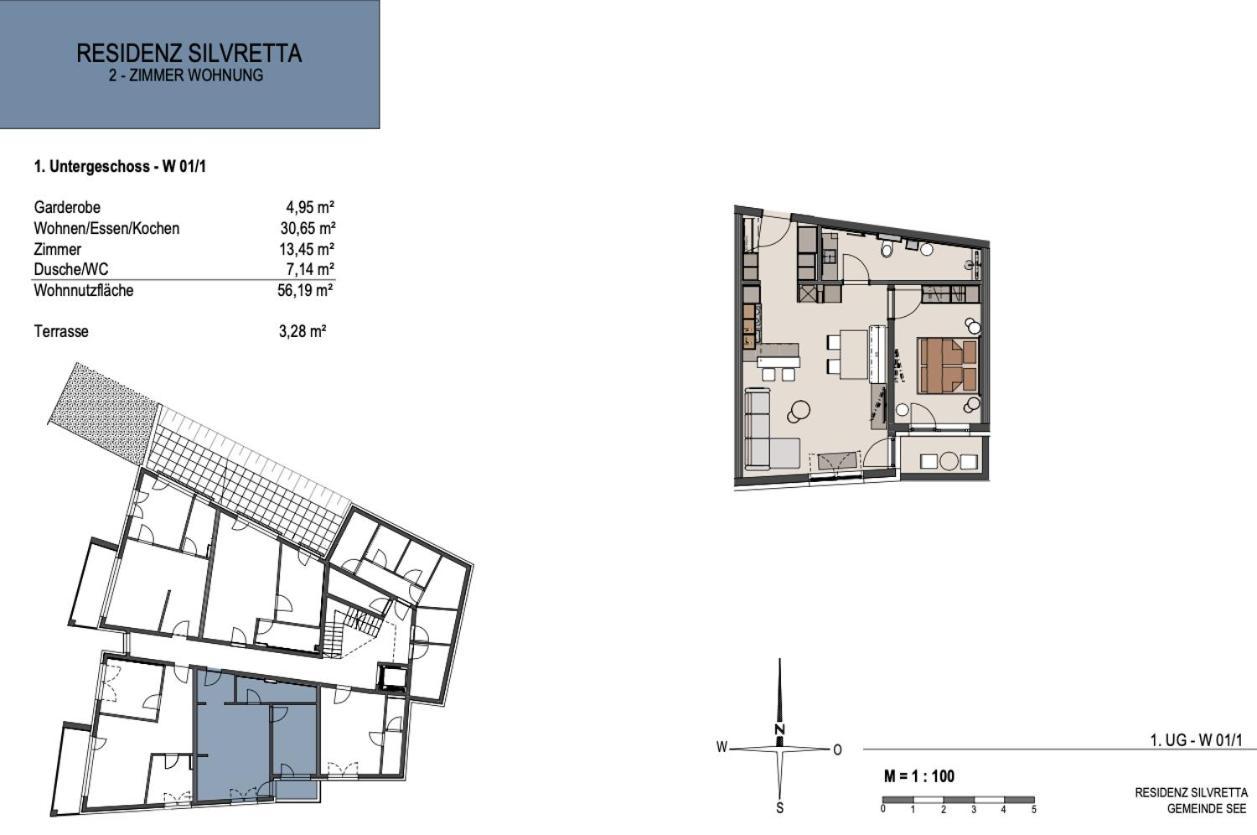Apartment Exklusiv Und Elegantes In Der Residenz Silvretta - Inklusive Silvretta Card Premium